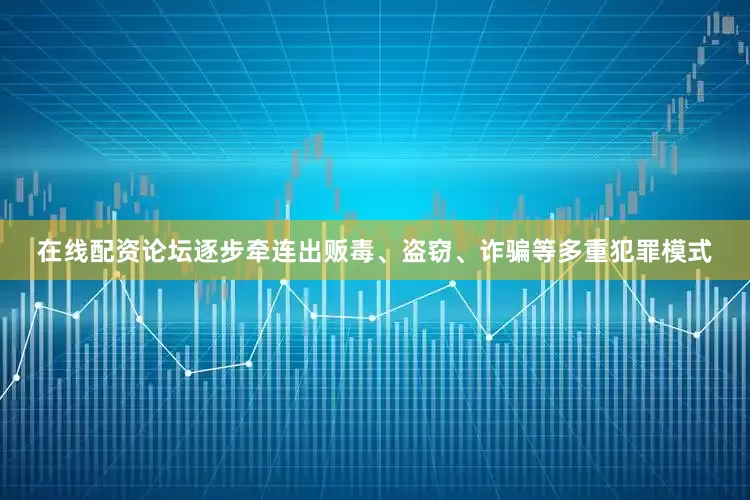 在线配资论坛逐步牵连出贩毒、盗窃、诈骗等多重犯罪模式